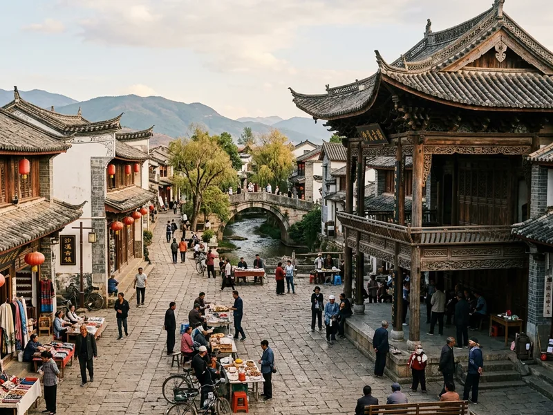 How to Get to Shaxi Old Town: Self-Drive, Bus and Charter from Dali, Plus a Siding Street Walking Guide