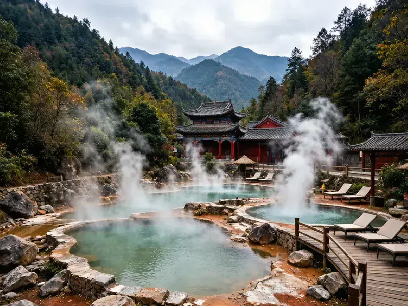 Tengchong Hot Springs & Heshun Ancient Town Complete Guide: China's Southernmost Volcanic Geothermal Area and a 600-Year Border Town